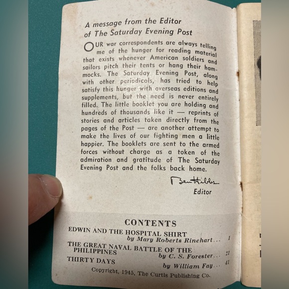 WWII Post Yarns Six (6) Booklets - Picture 8 of 10